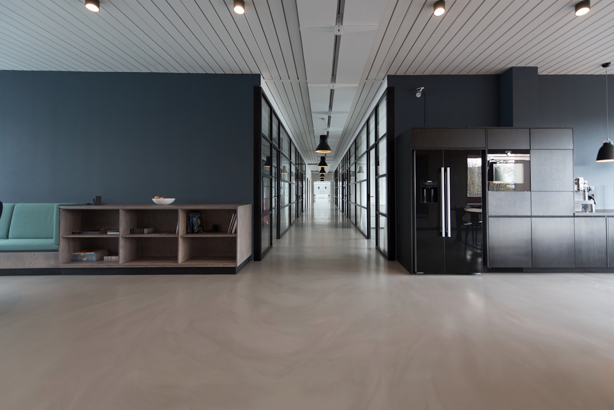 Modern law firm office conference room